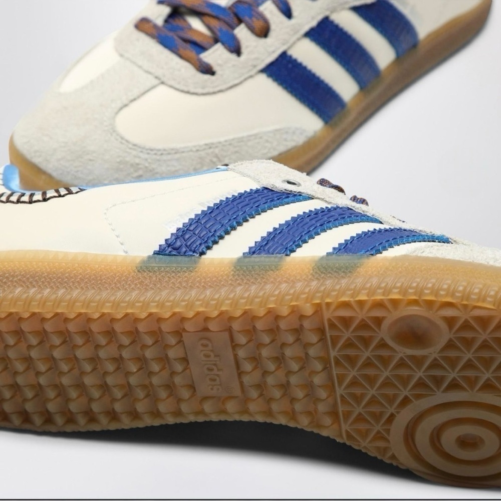 Adidas × Wales Bonner Samba Wonder Clay Royal Blue Women’s sneakers Size 4.5 NEW - Picture 6 of 15